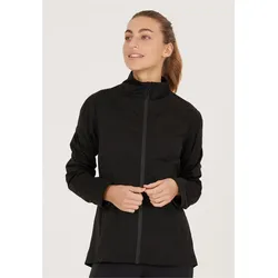 Laufjacke ENDURANCE "Kommy", Damen, Gr. 40, schwarz, 100% Polyester, unifarben, casual, normal, ohne Ausschnitt, Langarm, Jacken, mit 4 Wege- Stretch