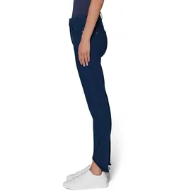 Madeleine Verkürzte 5-Pocket-Hose mit Fransen in marine | Gr.: 36