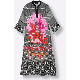 sheego Kleid Etuikleid Mehrfarbig 48