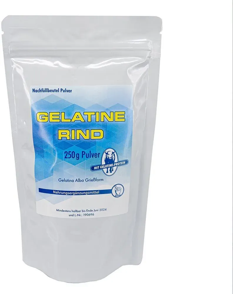 Gelatine Rind Pulver