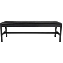 Studio Zondag - Leef Bank 140 cm, Eiche schwarz / schwarz