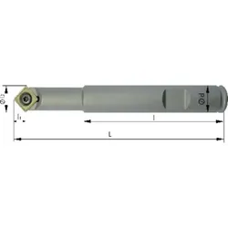 Fas-Zentrierfräser 45° D12mm Z 1