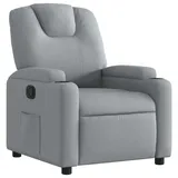 Nettlife Fernsehsessel, Hellgrau, Metall, 74x97x88 cm, Wohnzimmer, Sessel, Fernsehsessel