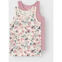 NAME IT Mädchen Nmftank Top 2p Nostalgia Flower Noos,