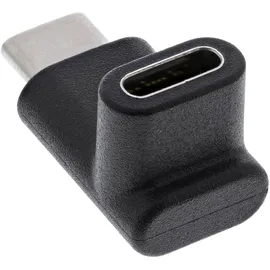 InLine USB 3.2 (Gen.2) Adapter, USB-C Stecker an C Buchse, oben/unten gewinkelt