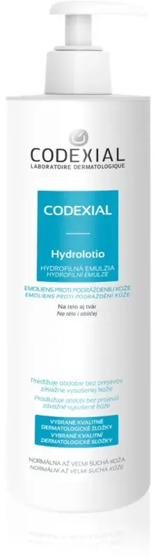 Spiridea Codexial Hydrolotio Emulsion für sehr trockene, empfindliche und atopische Haut für Gesicht und Körper 400 ml