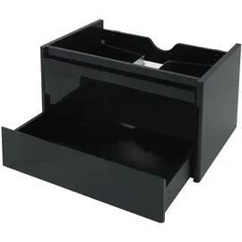 Mendler Waschbeckenunterschrank 50 x 80 cm Schwarz