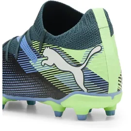 Puma Future 7 Pro FG/AG Jr Fußballschuhe - grau/lila/grün / 36