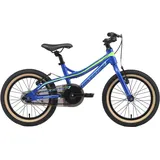 Bikestar Kinderfahrrad 16 Zoll RH 25 cm blau/grün