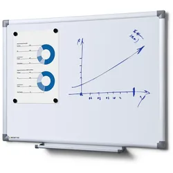 SHOWDOWN Displays Showdown Whiteboard Scritto Economy - 60x45cm - Aluminium - Weiß