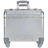 ALUMAXX Pandora 4-Rollen Cabin 35 cm / 36 l silber matt