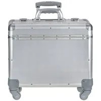 ALUMAXX Pandora 4-Rollen Cabin 35 cm / 36 l silber matt
