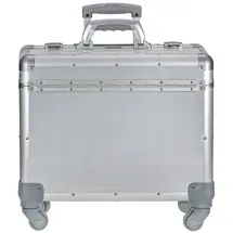ALUMAXX Pandora 4-Rollen Cabin 35 cm / 36 l silber matt