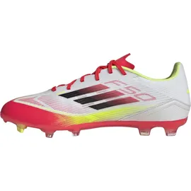 adidas F50 League FG/MG Herren Cloud White/Core Black/Solar Yellow 45 1/3