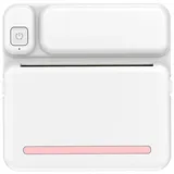 Tragbarer Mini-drucker Für Schüler, Etikettendrucker, Praktischer Thermodrucker Für Mobiltelefone, Bluetooth, Printe-pink