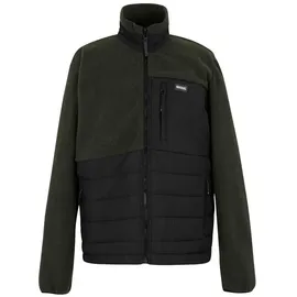 Regatta Frankie Hybrid-Borg-Fleece Schwarz/Khaki XL