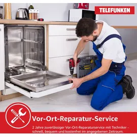 Telefunken GEV6012D Einbau-Geschirrspüler (vollintegrierbar, 598 mm breit)