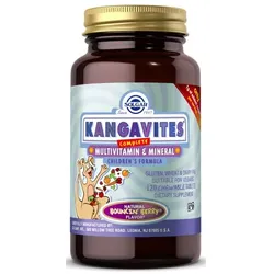 Kangavites Multivitamin & Mineral 120 Kaubare Tabletten - Bouncin Berry Geschmack