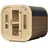 Design Saunahaus Luago 2x2 Art 1 naturbelassen Typ 2 mit 2 frontseitigen Fenstern Komplett montiert
