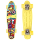 Street Surfing Miniskateboard Street Surfing - CORLEONE BOARD All Good (Artist Series), außergewöhnliches Design gelb
