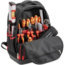 TOOLCRAFT Profi Werkzeugrucksack bestückt 35 x 45 x 23 cm