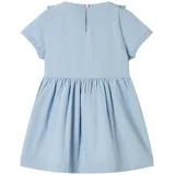 vidaXL Kinderkleid mit Rüschen Hellblau 92