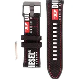 Diesel Armbanduhren für Herren 26mm, Schwarz Nylon, original ersatzband für DZ4512