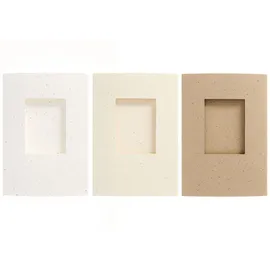 Rico Design Passepartoutkarten mit Recyclingpapier, B6 MIX