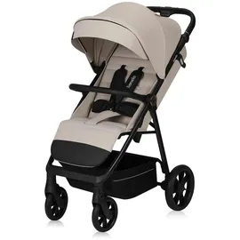 lionelo IVA Buggy bis 22 kg 6 Monaten bis 4 Jahre 360° Räder Volle Stoßdämpfung Verstellbare Rückenlehne höhenverstellbares Verdeck XXL UPF50+ Premium Stoff
