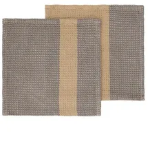 BLOMUS Spültücher GANO Steel Gray/Tan) 2er Set
