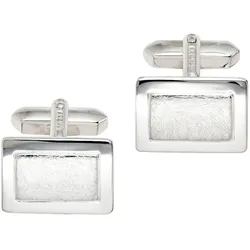 Manschettenknöpfe JOBO, silber (silber 925), Manschettenknöpfe, Silber 925 (Sterlingsilber), 925 Silber