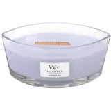 Woodwick knisternde Kerze Ellipse Lavender Spa bis zu 50 Std Brenndauer,