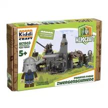 KiddiCraft KC1503 Zwergenschmiede - Klemmbausteine
