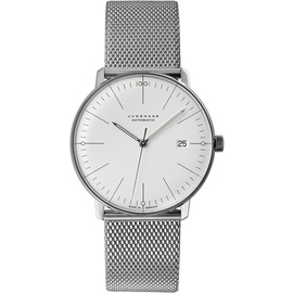 Junghans max bill Automatikuhr mit Saphirglas silber