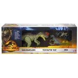 Mattel HLP79 - Jurassic World - Spielfiguren-Set, 3 Teile