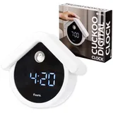 Fisura Digitaler Kuckuckswecker mit Farbverlauf schwarz