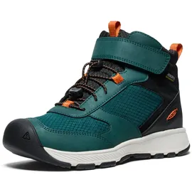 Keen Skua Mid Waterproof Hiking Boots Ponderosa Pine/Gold Flame 32/33