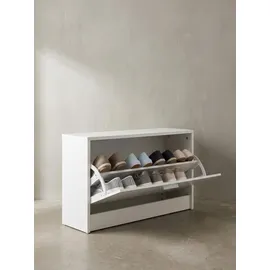 KADIMA DESIGN SPLIT 80 x 47 x 24 cm weiß / weiß