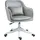 Homcom Massage Bürostuhl Schreibtischstuhl Computerstuhl Drehstuhl Arbeitsstuhl mit Vibrationsfunktion Armlehnen höhenverstellbar Samt 57 x 70 x 78-86 cm