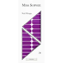 Miss Sophie Nagelfolien Aubergine 1 Stk.