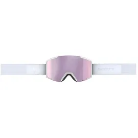 Scott Shield + Extra Lens Skibrille (Größe One Size, weiss)