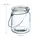 Relaxdays Windlicht Glas 12er Set Schwarz/Transparent