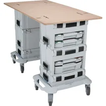 L-BOXX Arbeitsplatte Holz/Kunststoff 1400x700 weiß