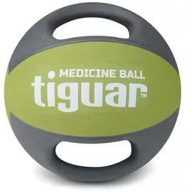 tiguar Medizinball Grau/Silber 8 kg