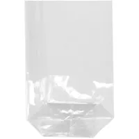 Papstar Starpak 300 Bodenbeutel, PP transparent