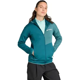 adidas Terrex XPR Light Fleece Laufjacke Petrol S