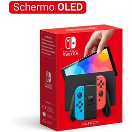 Nintendo Switch OLED-Modell neon-blau/neon-rot