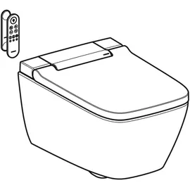 Geberit AquaClean Sela mit WC-Sitz Weiß KeraTect