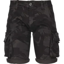 Alpha Industries Herren Crew Short Camo Für Cargos, Black Camo, 31 EU