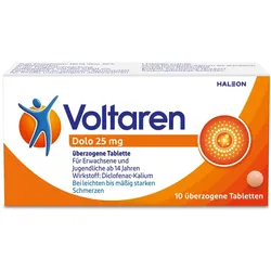 Voltaren Dolo 25 mg 10 St